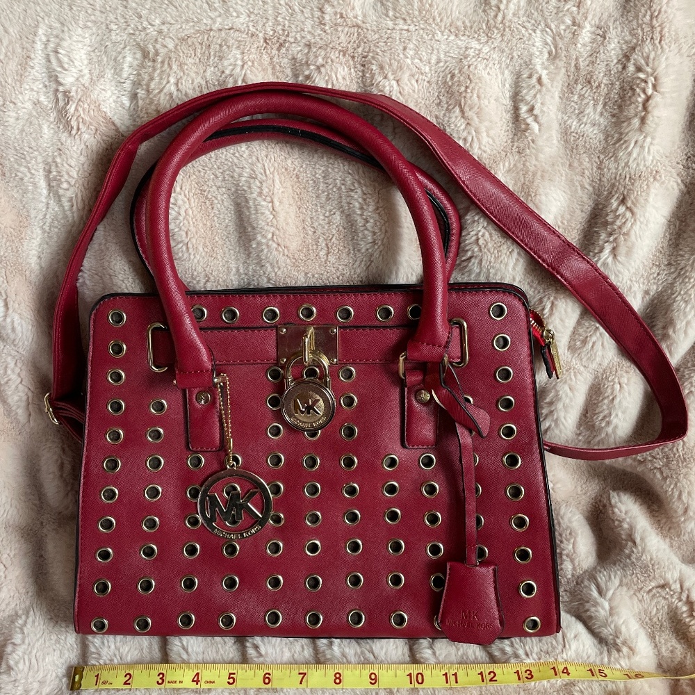 NWOT Michael Kors riveted hand/shoulder bag